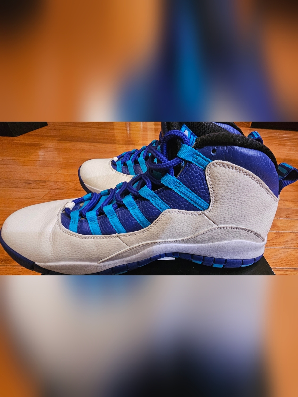 Air Jordan 10 Retro "Charlotte Hornets"  (2016) Men's Size 12 - Picture 8 of 12
